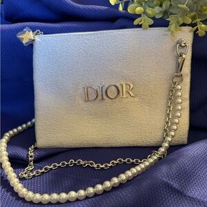 Dior repurposed makeup bag. Beautiful one!